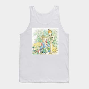 “Peter Rabbit Eats a Carrot” by Beatrix Potter Tank Top